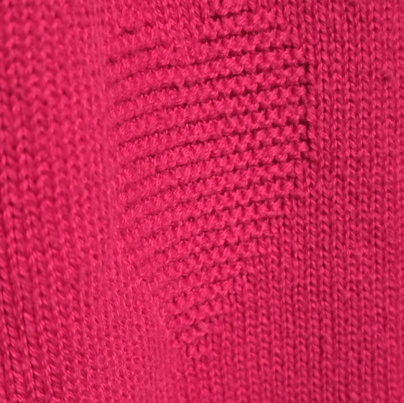 (3for $15) pretty pink Heart Knit Sweater - Picture 4 of 5